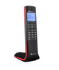 Beetel Newly Launched X95 Flagship Designer Cordless landline,Proudly Designed in India,2.4GHz,Dual Tone,Blue-White LCD,2-Way Speaker phone,Ringer & Volume control,Auto Answer,Alarm(X95)(Black/Red)