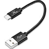 Wayona USB Type C Short 65W/3A Fast Charging Data Cable for Powerbank, Android Auto, Apple CarPlay, Samsung Galaxy S24, S23, S22, S21, S20, iPhone 15, 15 Pro, 15 Pro Max, 15 Plus (0.25M, Black)