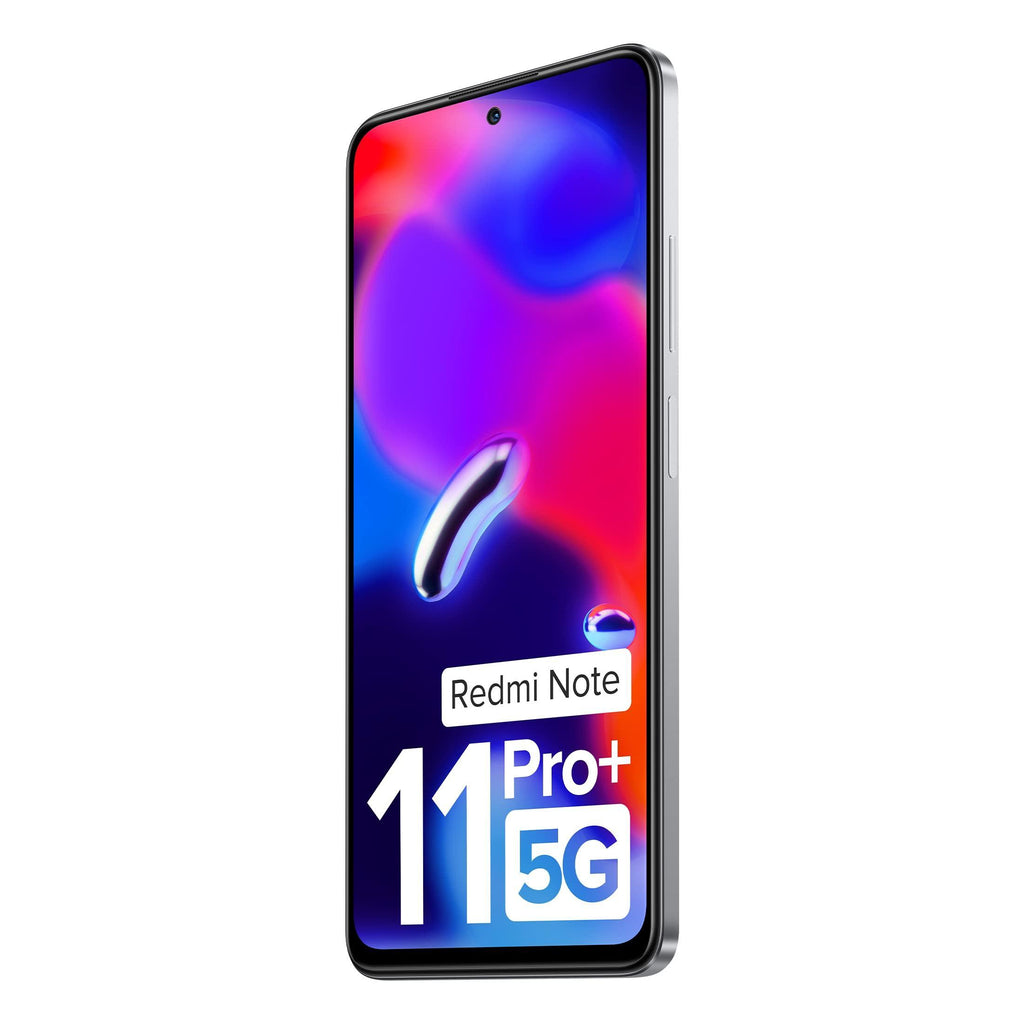 (Refurbished) Redmi Note 11 Pro + 5G (Phantom White, 8GB RAM, 128GB Storage) 67W Turbo Charge |120Hz Super AMOLED Display|Additional Exchange Offers | Charger Included|Get 2 Months of YouTube Premium Free - Triveni World