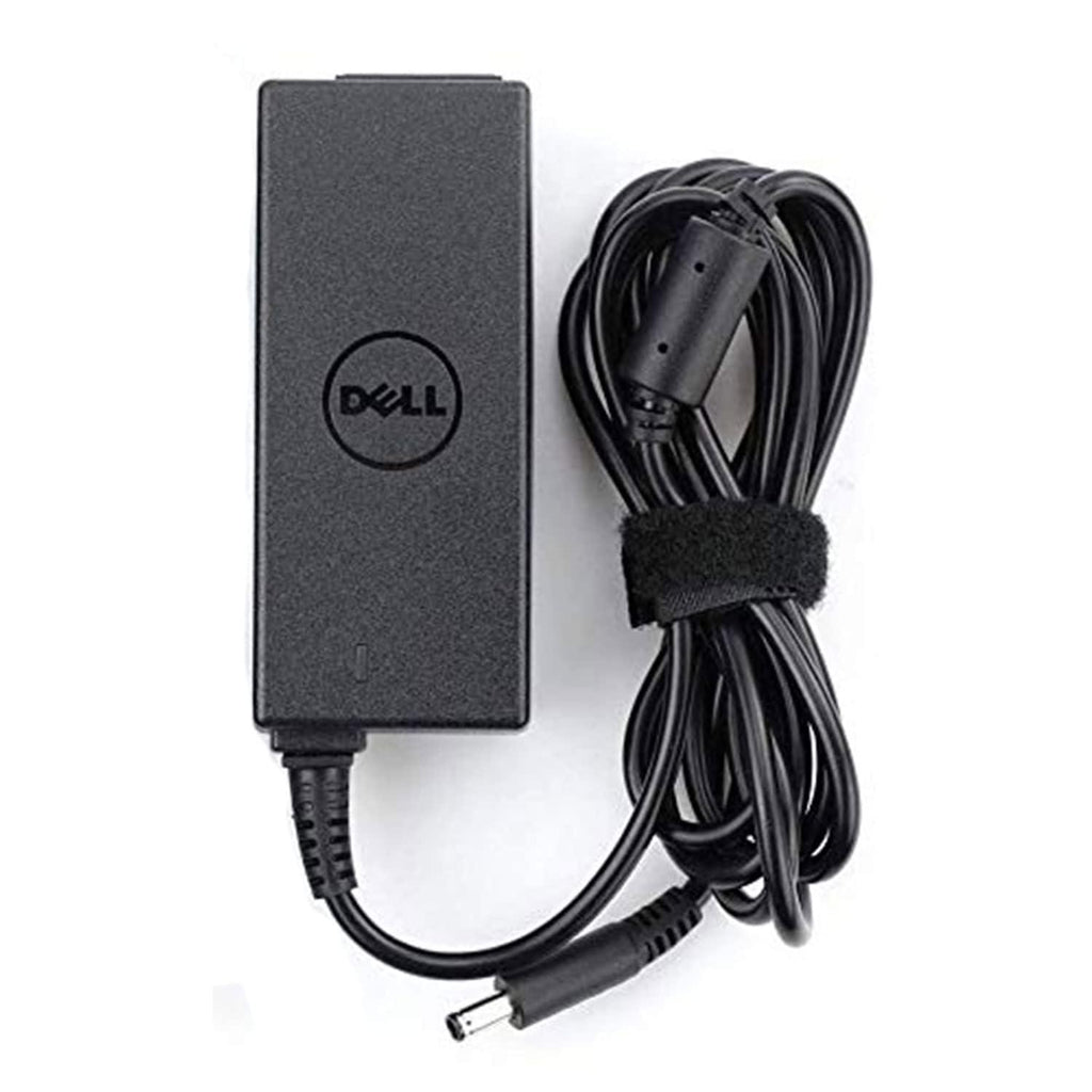 Dell Original 45W 19.5V Laptop Charger Adapter with 4.5mm pin for Inspiron - Black Without Power Cord