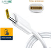 Sounce Realme 65W Super Vooc Charge, Data Sync Fast Charging Type-C Cable Compatible For Realme Xt, Realme Xt 730G, Realme X2, Realme 6 Pro, Realme Narzo 20A, Realme 7, Realme 7 Pro - 2 Meter, White