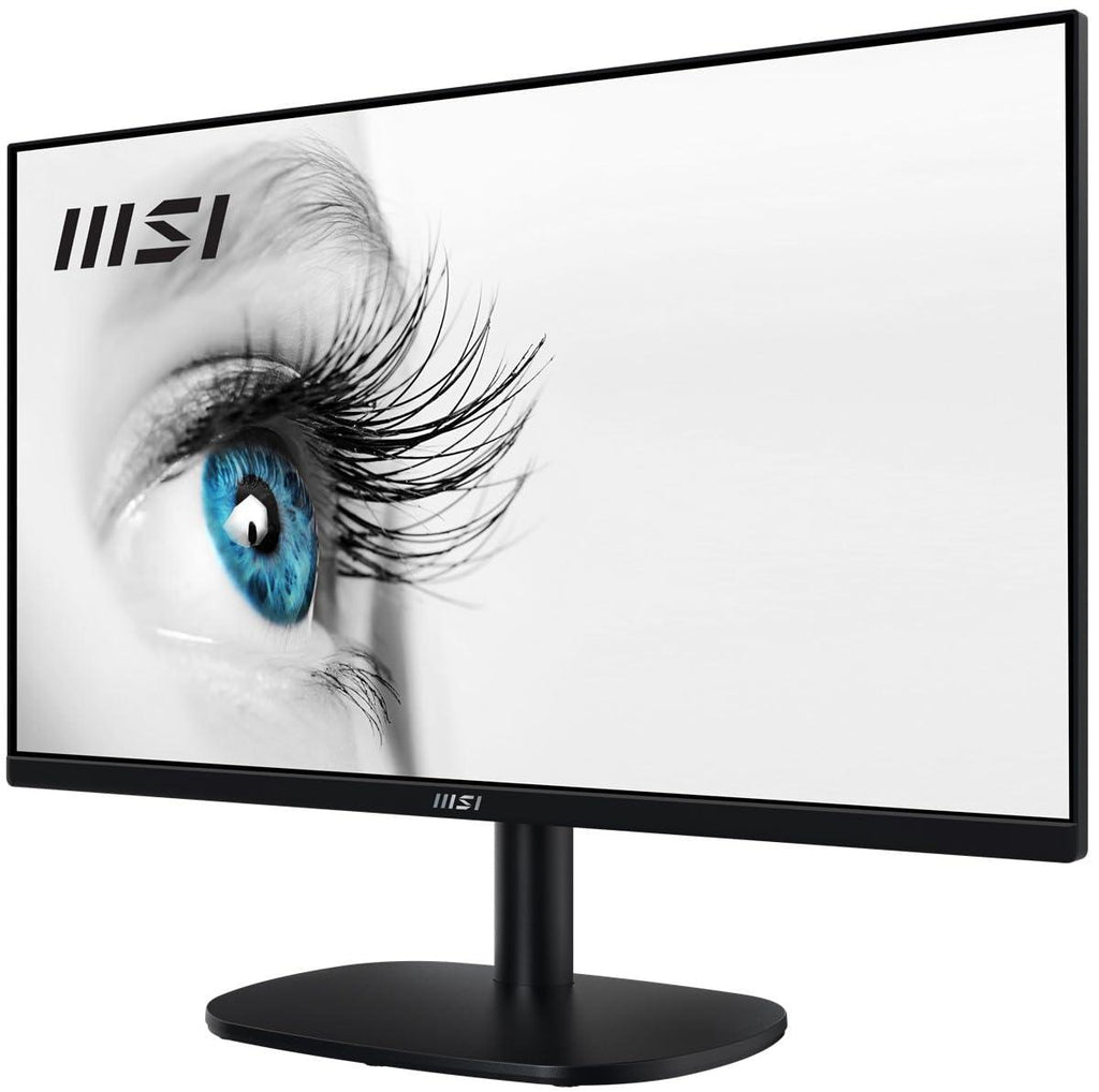 MSI PRO MP245V 23.8 Inch Full Hd LCD Office Monitor - 1920 X 1080 Va Panel, 100 Hz, Eye-Friendly Screen, VESA Mountable, Display Kit Support, Tilt Adjustable - HDMI 1.4, D-Sub