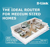 D-Link DIR-825 1200Mbps Dual Band Wi-Fi Router | Fast & Reliable Speeds | 2.4 GHz up to 300Mbps & 5 GHz up to 867Mbps | Gigabit Ethernet Ports | High-Gain Antennas | Easy Setup