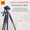 Kodak T210 150cm Three Way Pan Movement Tripod for Camera (Black)