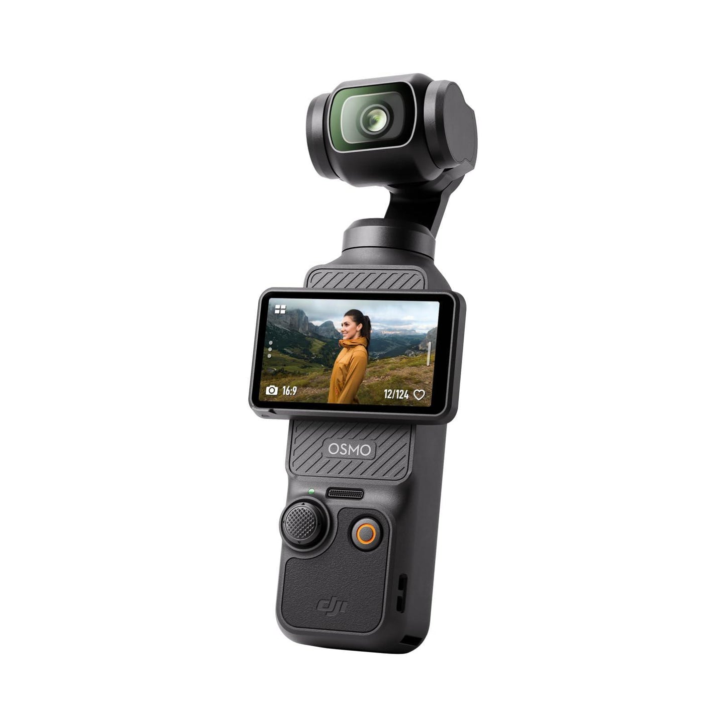 DJI Osmo Pocket 3,Digital Vlogging Camera With 1''Cmos&4K/120Fps Video,3-Axis Stabilization,Fast Focusing,Face/Object Tracking,2"Rotatable Touchscreen,Small Video Camera For Photography,Youtube,Black