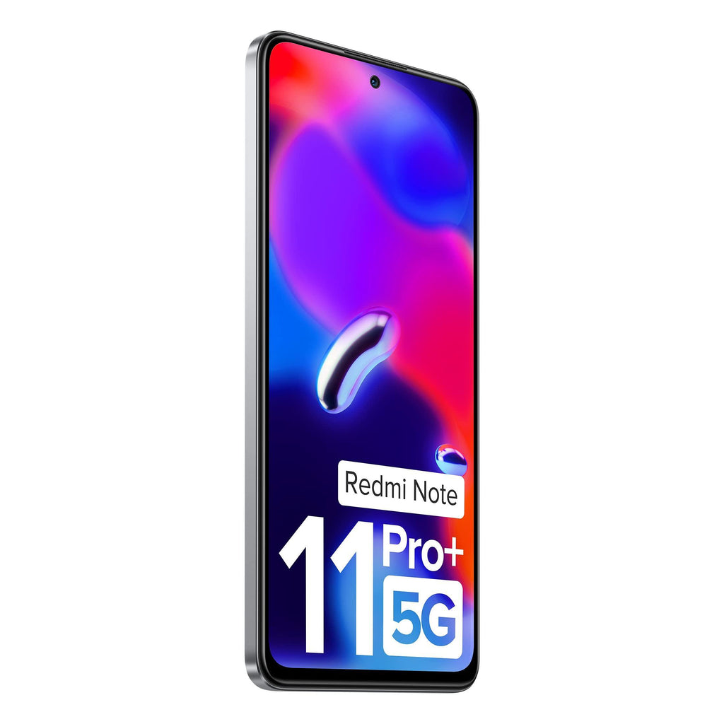 (Refurbished) Redmi Note 11 Pro + 5G (Phantom White, 6GB RAM, 128GB Storage) 67W Turbo Charge,120Hz Super AMOLED Display |Additional Exchange Offers |Charger Included, Get 2 Months of YouTube Premium Free - Triveni World