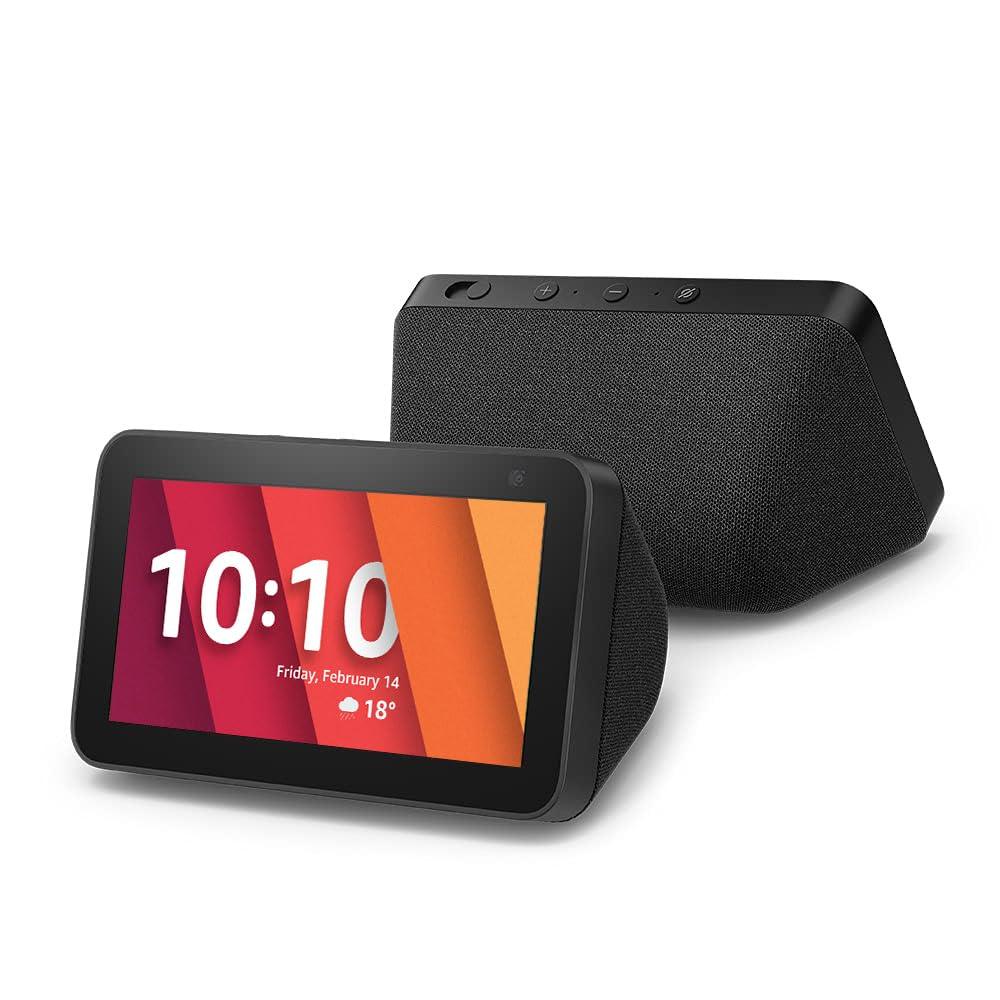 Amazon Echo Show 5 (2nd Gen) - Smart speaker with 5.5" screen, crisp sound and Alexa (Black)