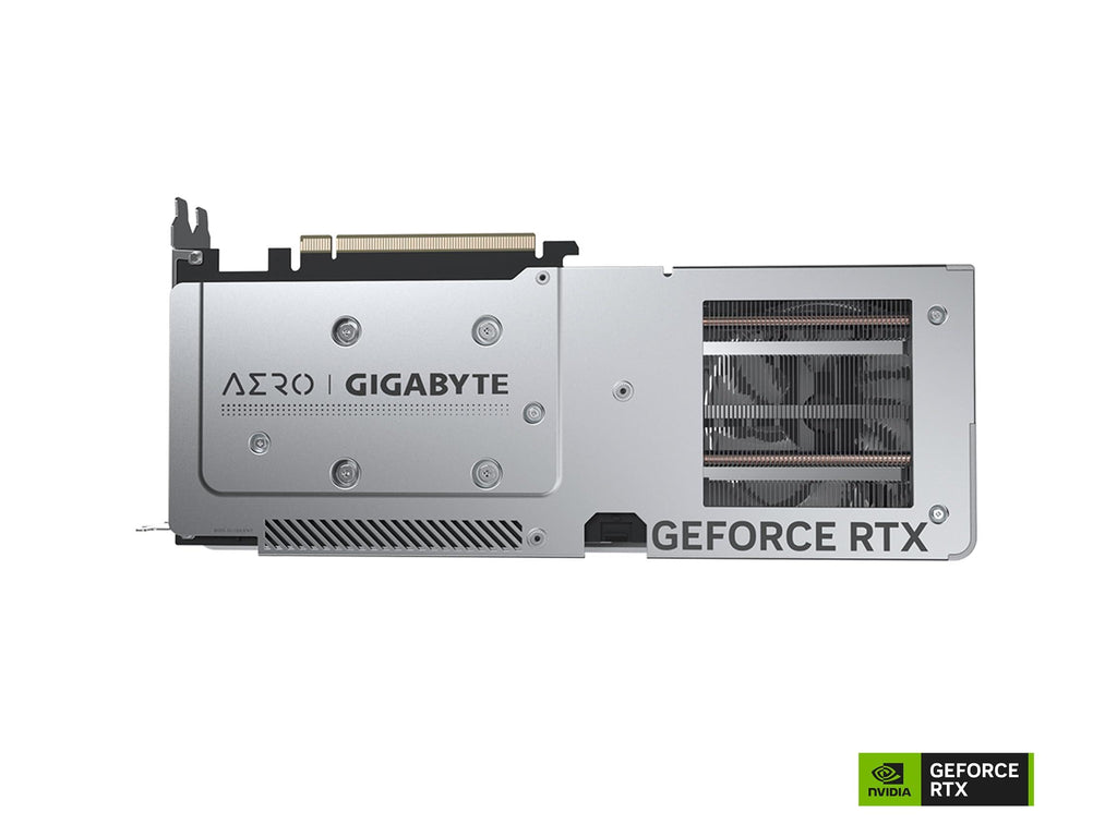 Gigabyte Geforce RTX 4060 Aero Oc 8G Graphics Card, 3X Windforce Fans, 8Gb 128-Bit Gddr6, Gv-N4060Aero Oc-8Gd Video Card - Pci_E