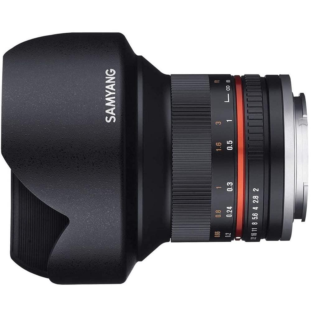 Samyang 12mm F2.0 NCS CS Photo Manual Camera Lens for Sony E Mount (Black)