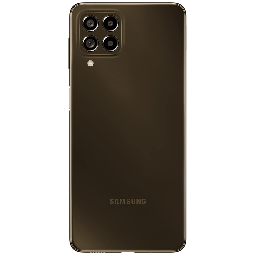 (Refurbished) Samsung Galaxy M53 5G (Emerald Brown, 8GB, 128GB Storage) | 108MP Camera | sAmoled+ 120Hz | 32MP Front Camera | 6nm Processor | 16GB RAM with RAM Plus | Travel Adapter to be Purchased Separately - Triveni World