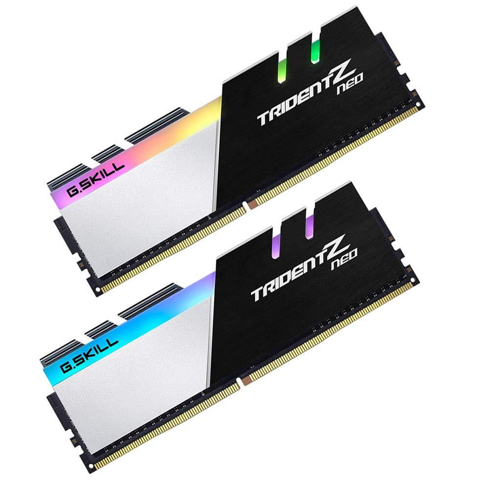 G.Skill Trident Z Neo 16GB (2x8GB) DDR4 3600MHz CL18-22-22-42 1.35V Desktop Memory RAM - F4-3600C18D-16GTZN, Black