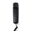 Hola! TF 510 Corded Landline Phone, Wall/Desk Mountable, Clear Call Quality, Compact Design, Redial/Mute/Hold Function (Made in India) (Black)