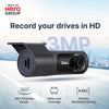 Qubo Car Dash Camera Pro X 3MP 1296p from Hero Group | Made in India | Super Capacitor| Wide Angle View | Emergency Recording | SD Card Upto 1TB Supported | Easy DIY Set Up | (Space Grey)