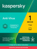 Kaspersky | Anti-Virus | 1 Device | 1 Year | Email Delivery in 1 Hour