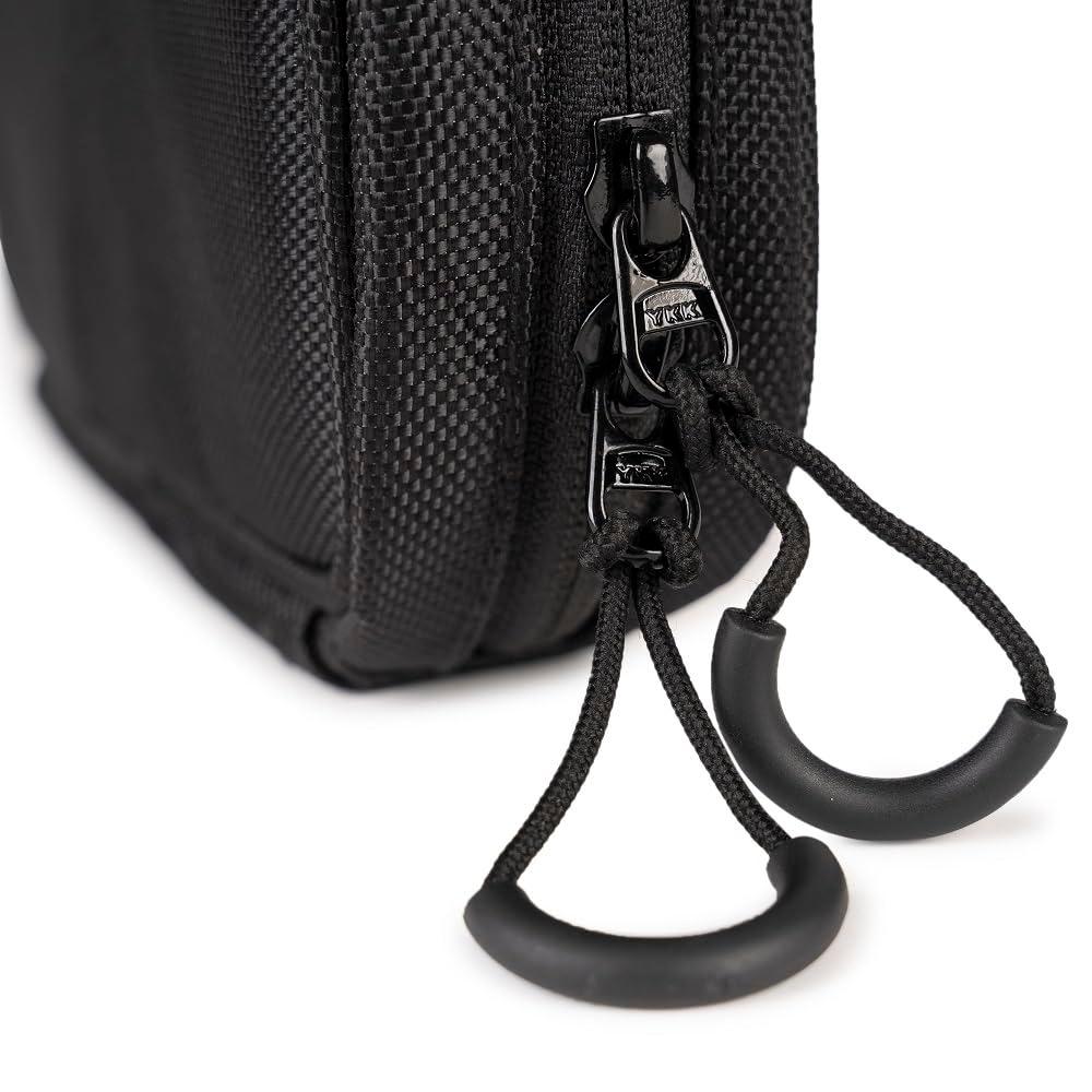 Urban Wolf Tech Pouch: The All-in-One Waterproof Travel Organizer for Cables, Adapters, Chargers, Power Banks, SD Cards, Hard Drives and other Tech essentials-Portable zippered Gadgets Organizer