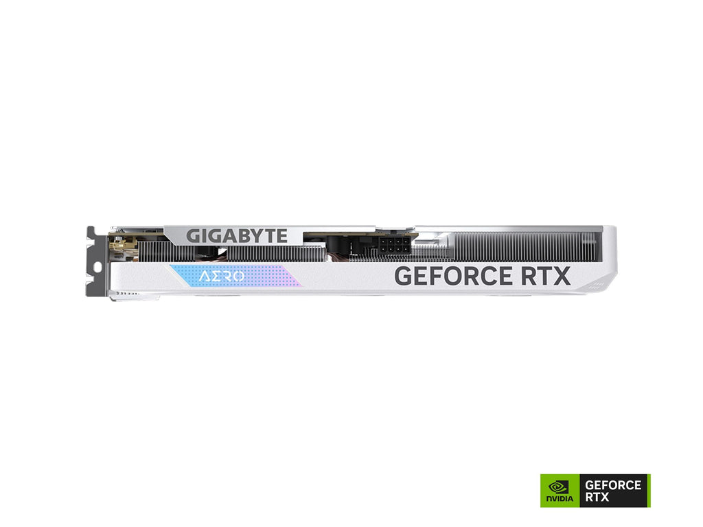 Gigabyte Geforce RTX 4060 Aero Oc 8G Graphics Card, 3X Windforce Fans, 8Gb 128-Bit Gddr6, Gv-N4060Aero Oc-8Gd Video Card - Pci_E