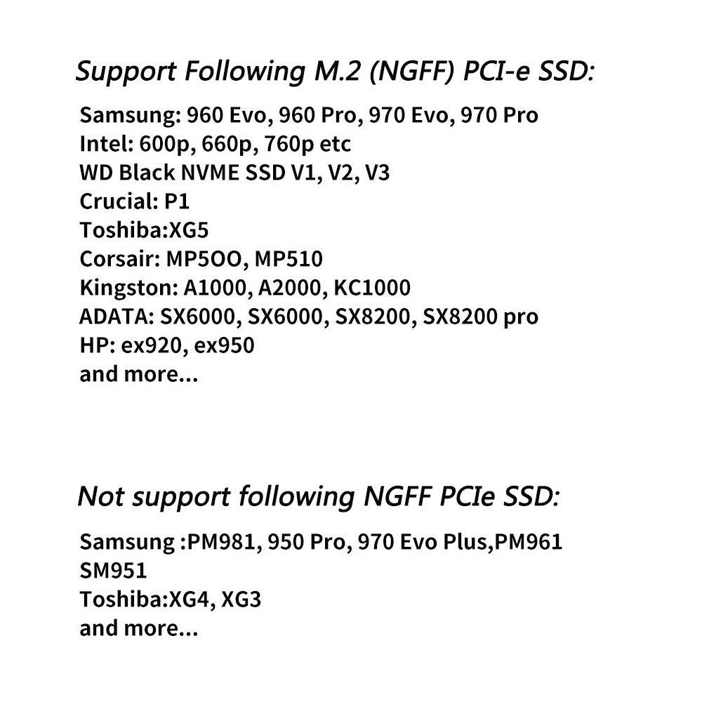 Sensico M.2 NVME SSD Convert Adapter Card for MacBook Air Pro Retina (Year 2013-2017), NVME/AHCI SSD Upgraded Kit for A1465 A1466 A1398 A1502 (Black Long Adapter)