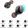 TOZO T6 True Wireless Earbuds Bluetooth 5.3 Headphones 45H Playtime with Wireless Charging Case, IPX8 Waterproof, OrigX Premium Sound Tech, Touch Control in-Ear Earphones Deep Bass with Mic Black