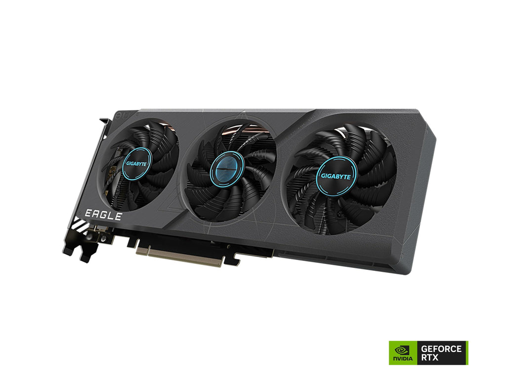 GIGABYTE Geforce RTX 4060 Eagle Oc 8G Graphics Card, 3X Windforce Fans, 8Gb 128-Bit Gddr6, Gv-N4060Eagle Oc-8Gd Video Card, pci_e_x16