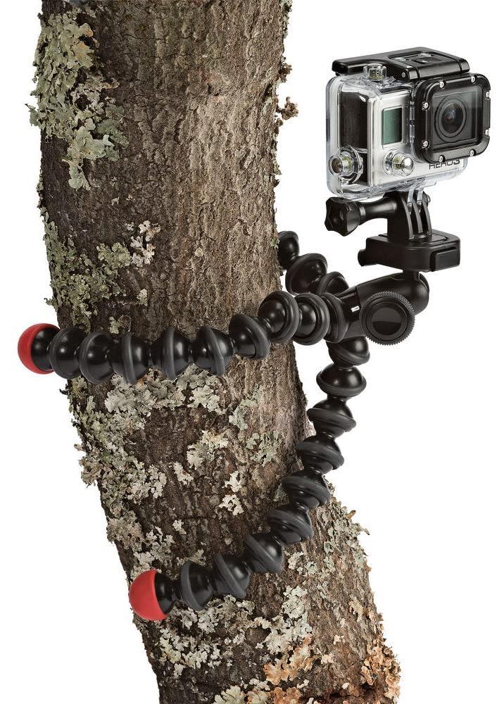 Joby GorillaPod Action Tripod, Black/Red, One Size