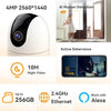 Imou 4MP Smart CCTV Security WiFi Camera for Home, 360° Coverage, AI Human Detection, Siren Alarm, Night Vision 10M, 2-Way Talk, Supports 256GB SD Card, WiFi & Ethernet Connection