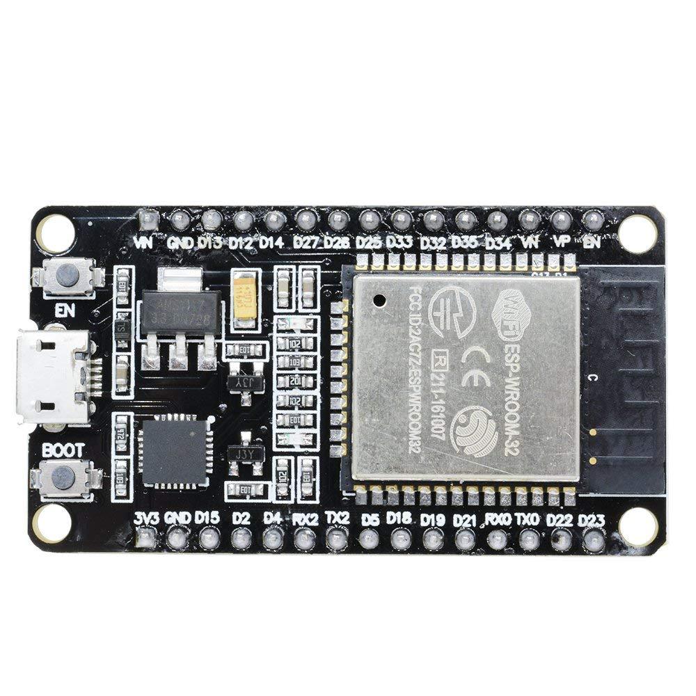 SquadPixel Esp-32 Wifi, Bluetooth, Dual Core Chip Development Board (ESP-WROOM-32)