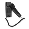 Hola! TF 510 Corded Landline Phone, Wall/Desk Mountable, Clear Call Quality, Compact Design, Redial/Mute/Hold Function (Made in India) (Black)