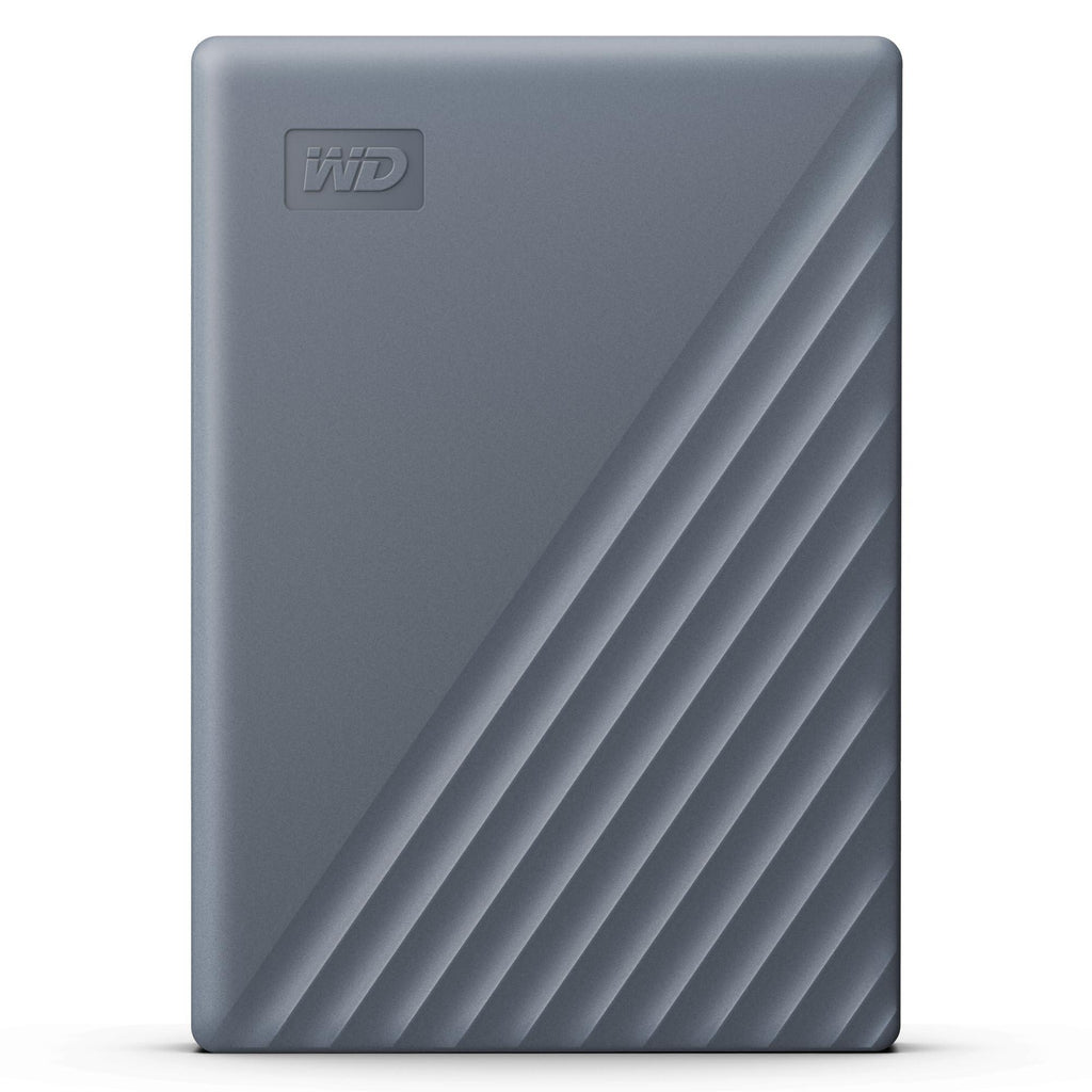 'WD 2TB Portable Hard Drive, Works with USB-C and USB-A Devices, Windows PC, Mac, Chromebook, Gaming Consoles, and Mobile Devices, Includes Backup Software and Password Protection - WDBRMD0020BGY-WESN