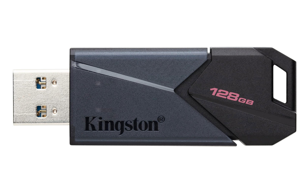 Kingston DataTraveler Exodia Onyx 128GB USB-A Flash Drive | USB 3.2 Gen 1 | DTXON/128GB