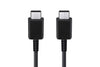 Samsung Original Type C to C Cable - 3.28 Feet (1 Meter), Black