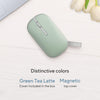 ASUS Marshmallow Md100 USB Mouse, Silent Button, Up to 1600 Dpi, Dual-Mode Connection, with Newtro Green Cover, (Astro Beige)