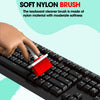 Sounce Plastic 5-in-1 Multi-Function Laptop Cleaning Brush/Keyboard Cleaning Kit/Pen Holder/Gadget Cleaning Kit Gap Duster Key-Cap Puller for Laptop, Keyboard and Earphones