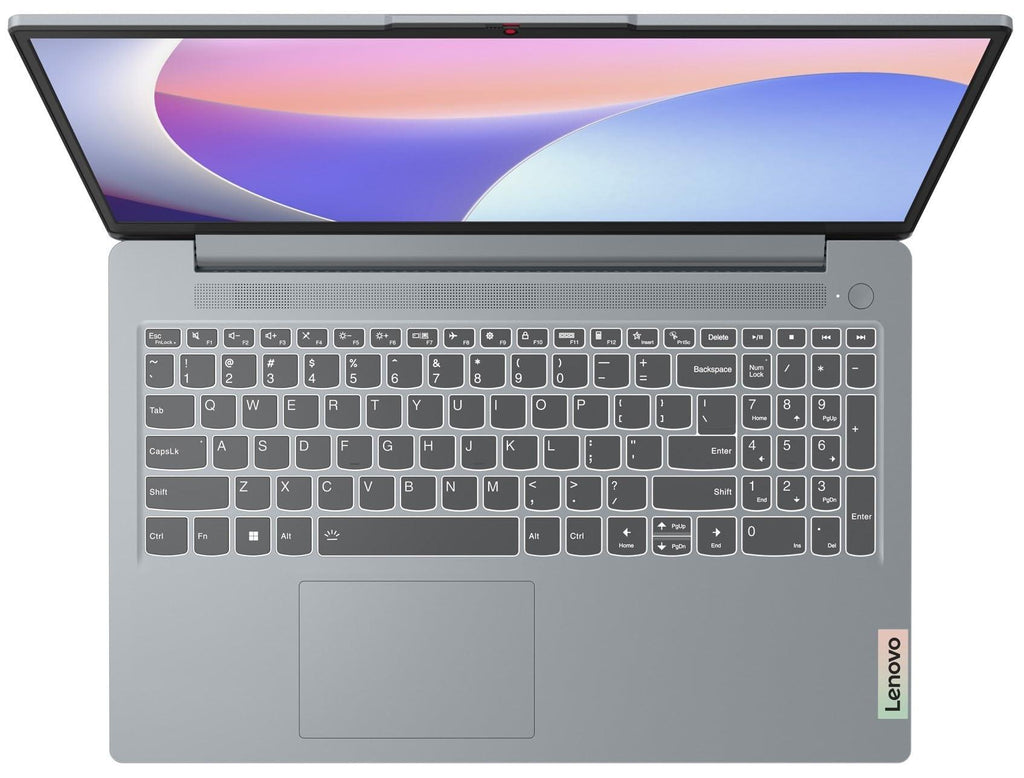 Lenovo IdeaPad Slim 3 12th Gen Intel Core i5-12450H 15.6" (39.6cm) FHD IPS Thin & Light Laptop (16GB/512GB SSD/Win 11/Office 21/Backlit KB/1 Yr ADP Free/3 Mon. Game Pass/Grey/1.6Kg), 83ER008DIN