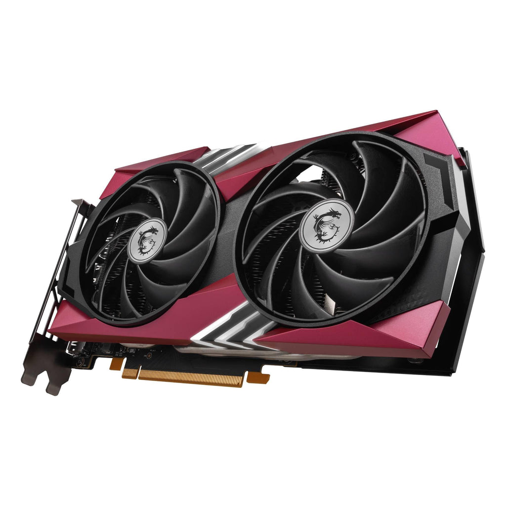 MSI Geforce RTX 4060 Gaming X 8G MLG - 8Gb pci_e_x16 Gddr6 128-Bit Gaming Graphic Card, 2595 Mhz Boost Clock, Torx Fan 5.0, Copper Baseplate, Displayport X3 (V1.4A), Hdmi X1 - Pcie X16