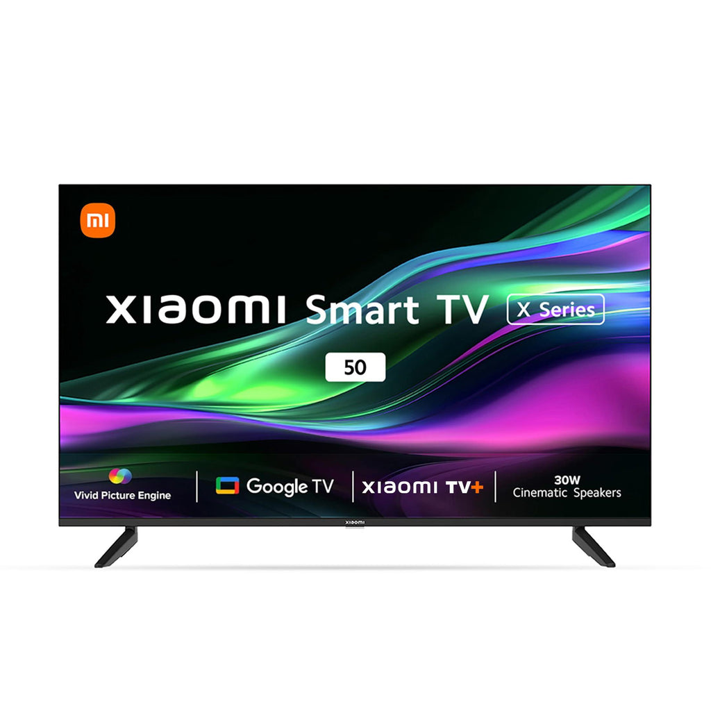 Xiaomi 125 cm (50 inches) X 4K Dolby Vision Series Smart Google TV L50M8-A2IN (Black)