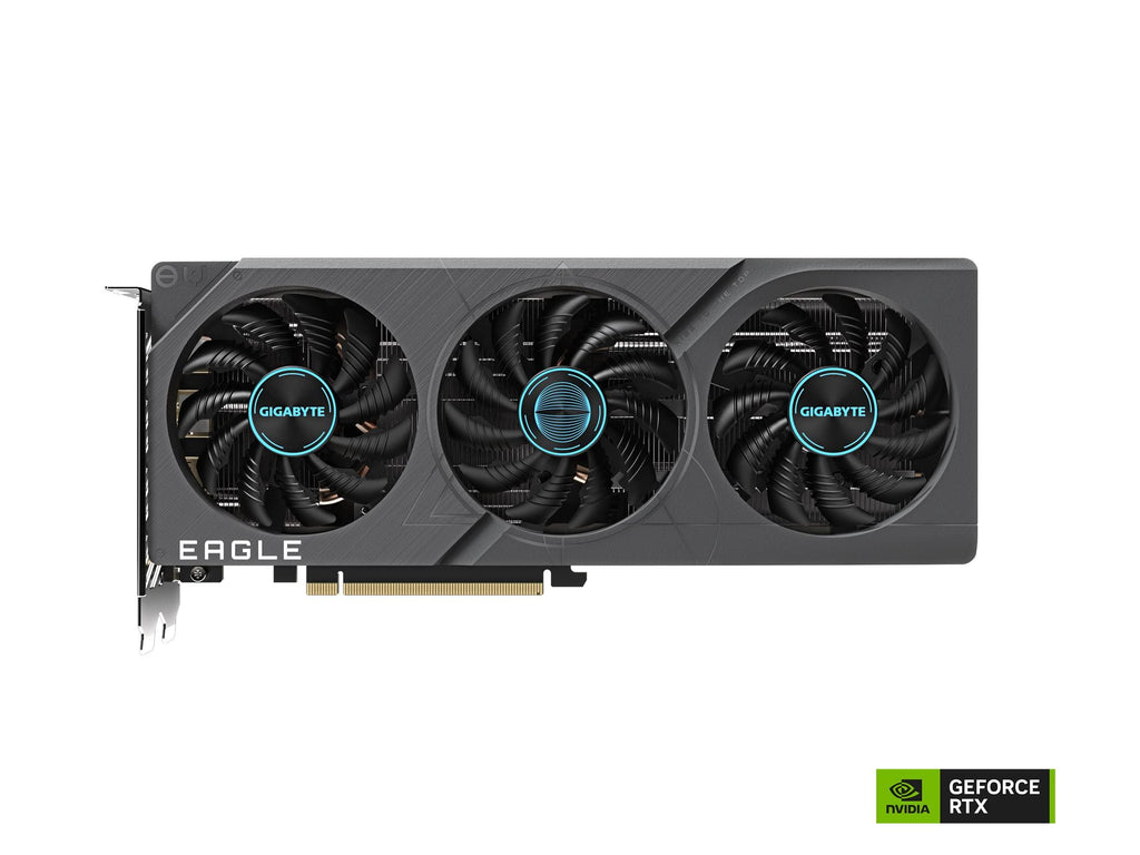 Gigabyte Geforce RTX 4060 Ti Eagle Oc 8G Graphics Card, 3X Windforce Fans, 8Gb 128-Bit Gddr6, Gv-N406Teagle Oc-8Gd Video Card - Pci_E_X16