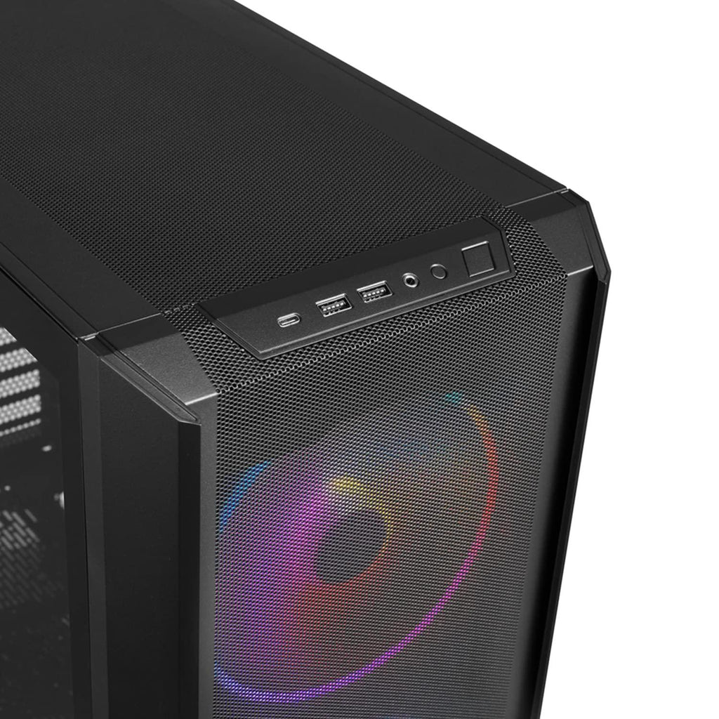 Lian Li Lancool 216 RGB Mid-Tower Alloy Steel Computer Case/Gaming Cabinet - Black | Support E-ATX/ATX/Micro-ATX/Mini-ITX | Pre-Installed 3 Front and Rear Fans - G99.LAN216RX.in