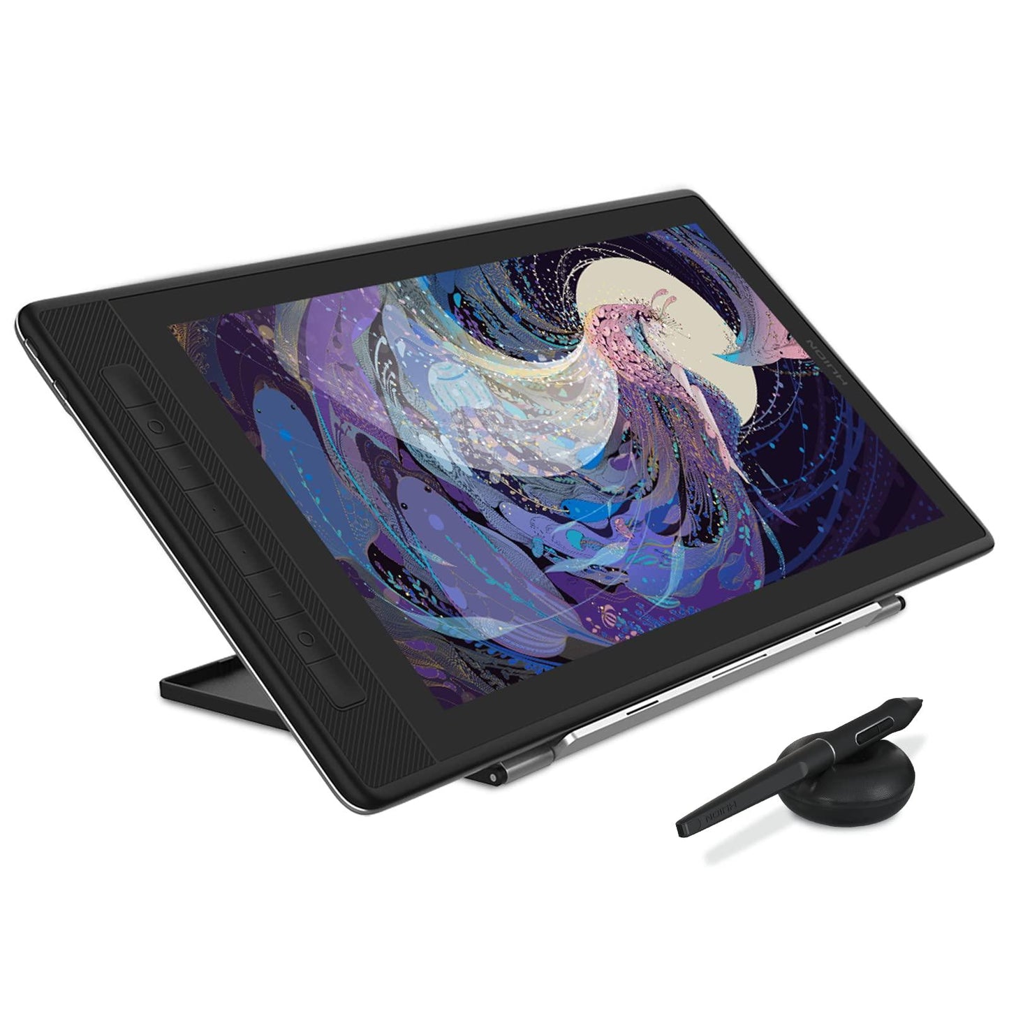 HUION KAMVAS Pro 16 2.5K QHD Drawing Tablet with Screen QLED Full-Laminated Graphics Tablet with Battery-Free Pen, 15.8-inch Digital Art Tablet Compatible with Mac, PC, Android & Linux