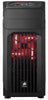 Corsair Carbide Series CC-9011050-WW Mid-Tower Steel Gaming Case with Red LED (Black)