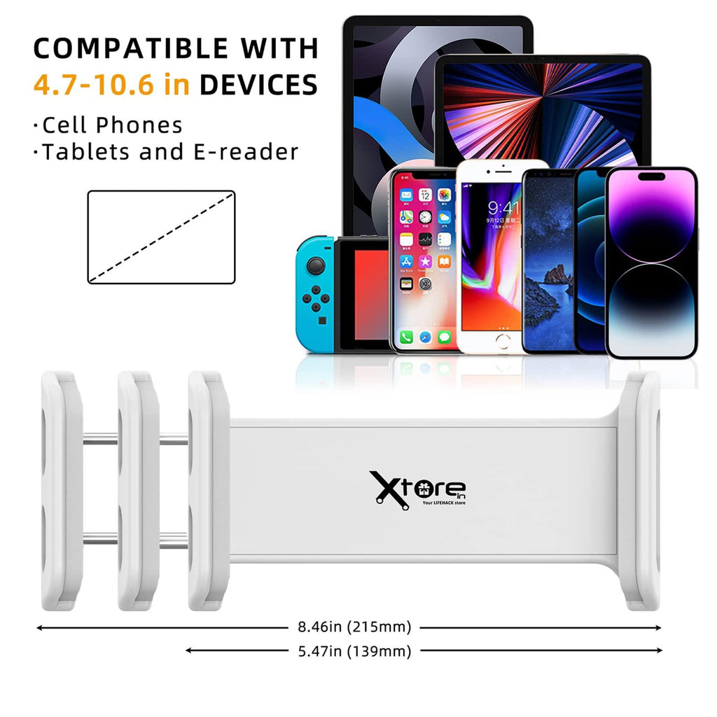 Xtore® Universal Mobile Phone Holder & Tablet Holder with 360° Rotation