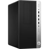 (Refurbished) HP Business Desktop ProDesk 600 G3 Desktop Computer - Intel Core i5 (7th Gen) i5-7500 3.40 GHz - 8 GB DDR4 SDRAM - 1 TB HDD - Windows 10 Pro 64-bit - Micro Tower - Jet Black - DVD-Writer DVD177; - Triveni World