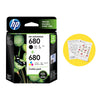 HP 680 2-pack Black Original Ink Advantage Cartridges