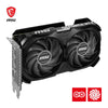 MSI GeForce RTX 4060 Ti Ventus 2X Black 16G OC Graphic Card - NVIDIA GeForce RTX 4060 Ti Super GPU, 16GB GDDR6 128-bit Memory, 18 Gbps, PCI Express 4 Interface, Upto 2610 MHz, TORX Fan 4.0