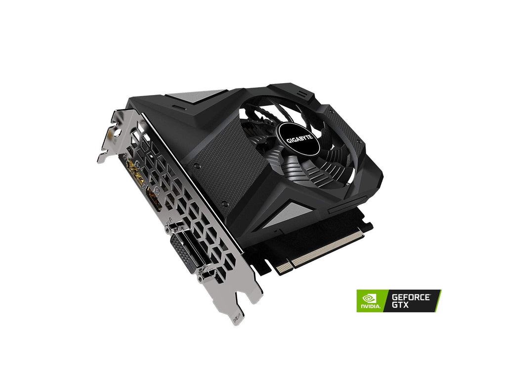 GIGABYTE Geforce GTX 1650 D6 Oc 4G Graphics Card, 170Mm Compact Size, 4Gb 128-Bit Gddr6, Gv-N1656Oc-4Gd Video Card, pci_e_x16