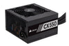 Corsair CX550 550 Watt 80 Plus Bronze Certified ATX Power Supply (CP-9020121-NA)