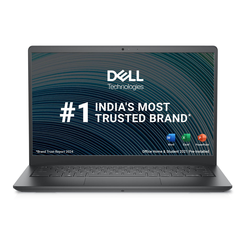 Dell 14 Thin & Light Laptop, AMD Ryzen R5-5500U/ 8GB DDR4 2400 MHz/ 512GB/ 14.0" (35.56cm) FHD Display + Comfort View/Windows 11 + MSO'21/15 Month McAfee/Spill-Resistant Keyboard/Carbon Black/ 1.48kg