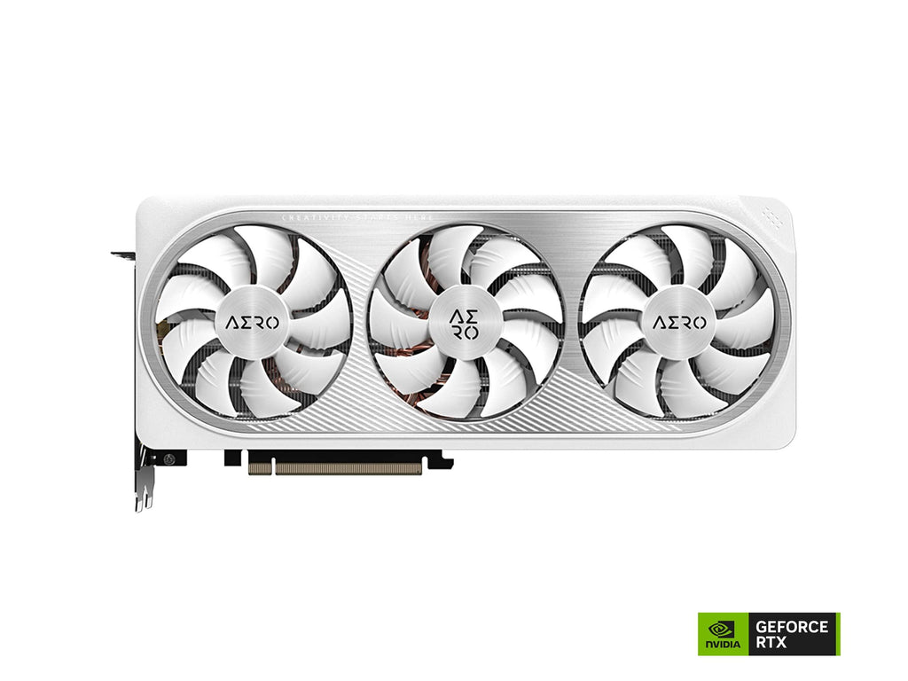 GIGABYTE Geforce RTX 4070 Aero Oc 12G Graphics Card,3X Windforce Fans,12Gb 192-Bit Gddr6X,Gv-N4070Aero Oc-12Gd Video Card,pci_e_x16