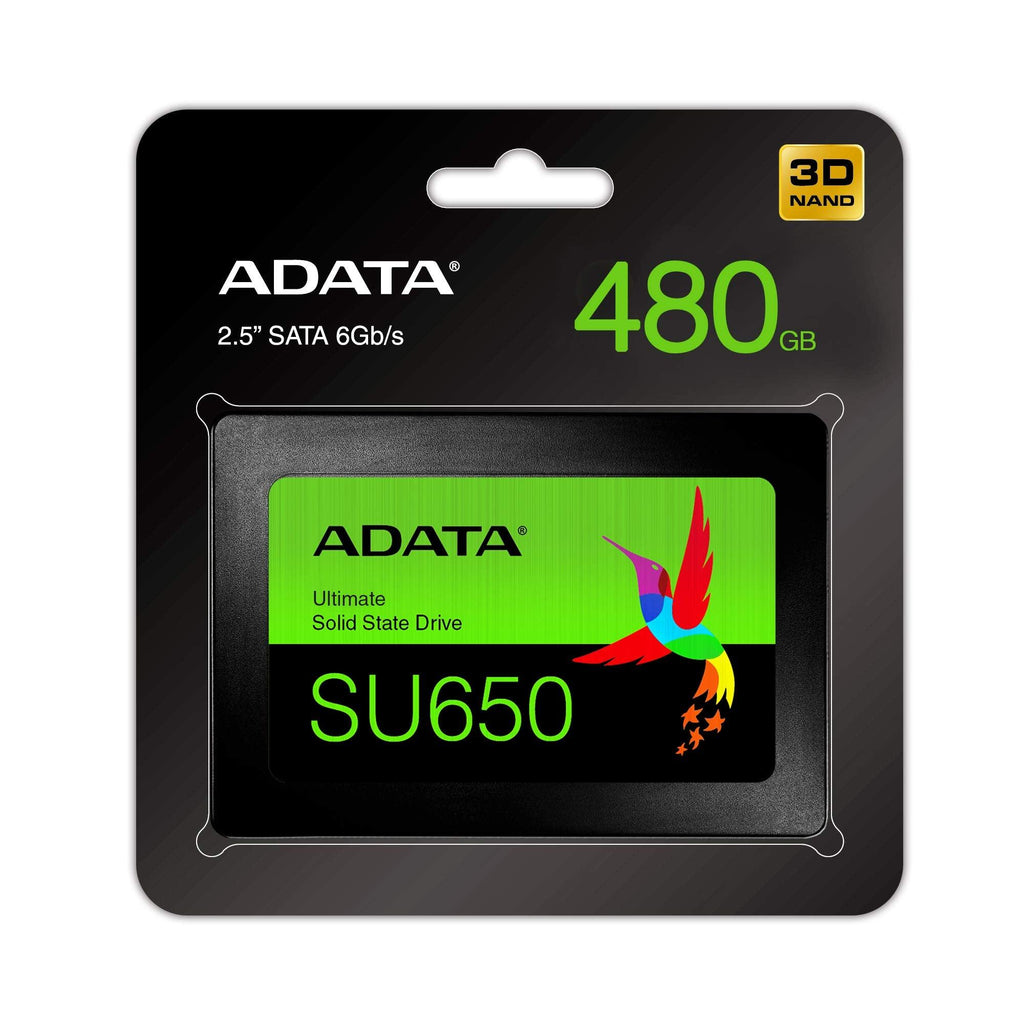 ADATA Ultimate SU650 480GB 3D NAND SSD - ASU650SS-480GT-R