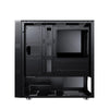 Ant Esports Elite 1000 PS Mid-Tower Computer Case/Gaming Cabinet - Black | Supports M-ATX, ITX with Pre-Installed 1 x 120mm Black Rear Fan