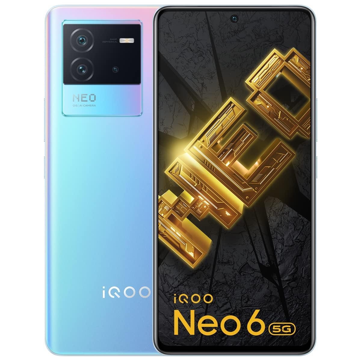 (Refurbished) IQOO Neo 6 5G (Cyber Rage, 8GB RAM, 128GB Storage) | Snapdragon® 870 5G - Triveni World